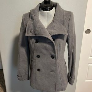 Womens Grey Trench coat